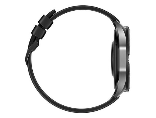 Смарт часы HUAWEI WATCH GT 4 BLACK FLUOROELASTOMER STRAP (PHOINIX-B19F)
